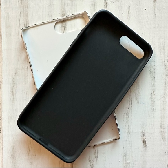 BURGA-IPhone 7p/8p Case-Hybrtd 2-layer hard shell+silicone-Dots-EUC - Picture 3 of 3